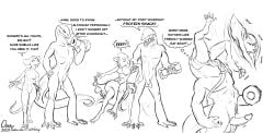 anthro balls breasts duo erection female genitals lizard male male/female mammal murid murine nude omny87 oral_vore penis pussy rat reptile rodent scalie tail tongue vore