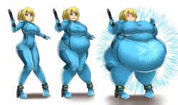 samus aran from metroid by kurocaze