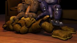 beans big_balls big_cock big_penis bonnie_(fnaf) dick five_nights_at_freddy's five_nights_at_freddy's_2 fnaf freddy_(fnaf) gay golden_freddy_(fnaf) hyper_penis ingame_model pawjob pawplay paws penis richardbunbon withered_bonnie withered_freddy