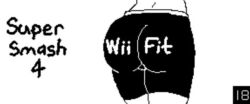 ass bike_shorts butt english_text miiverse shorts sport_shorts sports_shorts sportswear super_smash_bros. super_smash_bros._for_nintendo_3ds_and_wii_u text