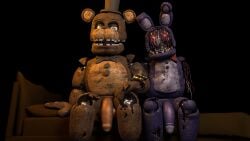 balls beans big_balls big_cock big_penis bonnie_(fnaf) dick five_nights_at_freddy's five_nights_at_freddy's_2 fnaf freddy_(fnaf) gay hyper_penis male male_focus male_only pawjob pawplay paws penis richardbunbon scottgames withered_bonnie withered_freddy