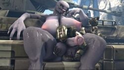 1futa 3d 3d_(artwork) 3d_animation alien animated armor ball_fondling ball_grab ball_worship balls big_balls big_breasts big_penis big_testicles breasts digital_media_(artwork) duo erection fondling futa_on_male futanari genitals gynomorph halo_(series) huge_balls huge_breasts huge_cock huge_testicles human intersex larger_gynomorph larger_intersex mammal master_chief microsoft no_sound nude penile penis penis_worship rayhuma sangheili size_difference spartan_(halo) tagme testicles thick_thighs video xbox_game_studios