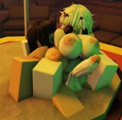 3d animated artist_request ass big_ass big_breasts big_penis breasts full-package_futa futa_on_futa futa_penetrated futa_penetrating futanari gif intersex lowres penis roblox robloxian sex source_request tagme