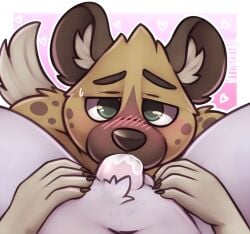 2023 aggressive_retsuko aggretsuko anthro asinus bodily_fluids brown_body brown_fur cum cum_in_mouth cum_inside donkey duo equid equine first_person_view fur genital_fluids haida hyena looking_at_viewer male male/male male_penetrated male_penetrating male_penetrating_male mammal mytigertail penetration penis_in_mouth pink_body pink_fur sanrio sex spotted_hyena tadano_(aggretsuko) tail