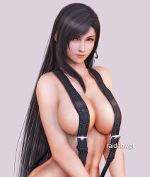 tifa lockhart from final fantasy by raidenwgt