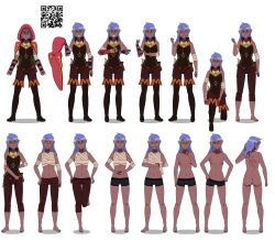 1girls 2d aaravi_mishra artist_request bangs blue_hair breasts clothed clothing completely_nude completely_nude_female dark-skinned_female female female_only full_body genitals green_eyes kisekae long_hair looking_at_viewer monster_camp monster_prom naked nude pussy qr_code solo solo_female solo_focus spnati sprite_sheet strip_poker_night_at_the_inventory stripping tomboy transparent_background undressing