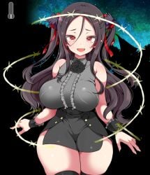 1girls 2d absolute_territory big_ass big_breasts big_butt clothed clothing dark_hair female female_focus female_only game_cg light-skinned_female light_skin long_hair monster_girl nommel nommel_(character) nommel_character official_art red_eyes solo solo_female thick thick_ass thick_hips thick_thighs vampire vampire_girl video_game video_game_character video_games