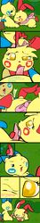 english_text eye_contact fellatio female looking_at_another male minun oral oral_sex plusle pokemon pokemon_(species) sex straight text