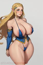 ai_generated big_breasts ozymandias princess_zelda the_legend_of_zelda thick_thighs wide wide_hips zelda_(breath_of_the_wild)