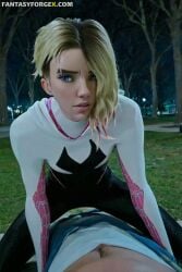 1boy 1girls ai_generated fantasyforgex fantasyforgexporn female gwen_stacy gwen_stacy_(spider-verse) lying lying_down male marvel nudes petite photorealism photorealistic realistic ribs semen skinny slim small_breasts spider-gwen spider-man:_across_the_spider-verse spider-man:_into_the_spider-verse spider-man_(series) superheroine teenager toned toned_female