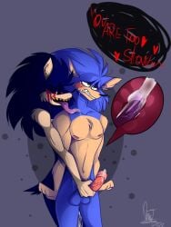 2022 2boys anal anal_sex animal anthro anthro_on_anthro anthro_only balls black_nose blue_body blue_fur crazydonuts15 creepypasta cum cum_in_ass cum_inside demon demon_boy demon_hedgehog doppelganger english english_text gay gay_sex grabbing_penis hedgehog male male_only nipples penis rape sonexe sonic.exe sonic.exe_(character) sonic.exe_(creepypasta) sonic.exe_(series) sonic_(series) sonic_the_hedgehog sonic_the_hedgehog_(series) teeth text tongue x-ray xray