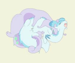 ambiguous_gender bite chillet duo female feral generation_6_pokemon genitals goodra hi_res matuska nintendo pokemon pokemon_(species) pussy