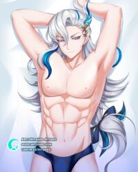 bodypillow dakimakura genshin_impact male_only mitgard-knight mitgardstore