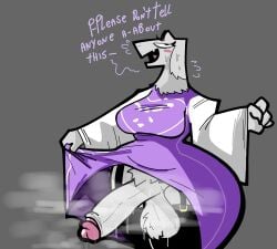 1futa 2023 2d anthro balls breasts clothed clothing color cumlord cumlord_(artist) english_text fur furry futa_only futanari genitals goat grey_background hi_res intersex just_coffee open_mouth penis penis_out solo solo_futa standing steam sweat sweating sweaty sweaty_balls sweaty_face sweaty_genitalia sweaty_penis talking_to_viewer text toriel undertale undertale_(series) white_fur