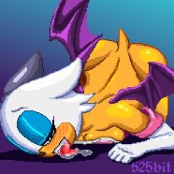 525bit ahe_gao ass bat bat_wings blue_eyes breasts gloves gradient_background heart pixel_art png project_x_love_potion_disaster purple_background rouge_the_bat saliva sonic_(series) sonic_the_hedgehog_(series) tail white_gloves white_hair yellow_body