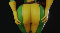 1girls 3d animated anna_marie ass ass_focus ass_shake bodysuit dat_ass female female_only fortnite from_behind gloves hands_on_ass head_out_of_frame huge_ass jiggle kishi marvel marvel_comics rogue_(fortnite) rogue_(x-men) shiny shiny_clothes skin_tight solo tagme twerking video x-men