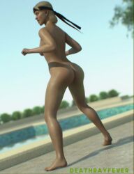 <1_second_video 1girls bare_ass barefoot blonde_hair completely_nude completely_nude_female dancing dat_ass deathrayfever dirty_blonde_hair feet female female_only full_body hands_up headband jiggling_ass light-skinned_female looking_back mortal_kombat mortal_kombat_1_(2023) naked naked_female netherrealm_studios nude nude_female pool poolside shaking_ass shaking_butt shorter_than_10_seconds small_breasts solo solo_female sonya_blade sonya_blade_(mk_1) sunning tagme twerk twerking vertical_video video