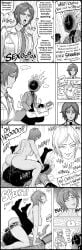 1boy 1girls 4_panel_comic absurd_res amazon_position areolae ass assertive_female bb_(baalbuddy) black_and_white breasts clothing comic creampie cum cum_in_pussy cum_in_uterus cum_inside dante_(limbus_company) dialogue disgusted_look dominant_female domination emotionless english_text female female_on_top femdom funny grey_scales impregnation internal limbus_company male male_rape_victim malesub nipples outis_(limbus_company) ovum penetration penis pregnant project_moon pussy rape reverse_rape short_hair speech_bubble sperm_cell spread_legs unwanted_creampie unwanted_cumshot unwanted_impregnation uterus vaginal_penetration white_background x-ray zygote