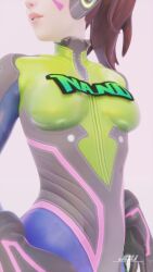 1girls 3d 3d_(artwork) 8k activision alternate_costume blender_(software) blizzard_entertainment breasts breasts_out brown_eyes brown_eyes_female brown_hair brown_hair_female d.va female female_focus female_only focus fully_clothed hana_song jdv korean korean_female latex light-skinned_female light_skin nano_d.va overwatch overwatch_2