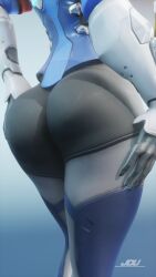 1girls 3d 3d_(artwork) 8k activision alternate_costume angela_ziegler ass ass_focus big_ass blender_(software) blizzard_entertainment butt_crack combat_medic_ziegler european european_female female female_focus female_only focus focus_on_ass fully_clothed jdv large_ass large_butt mercy overwatch overwatch_2 spandex