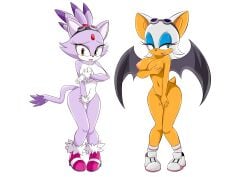 blaze the cat from sega by lucyfercomic