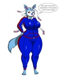 big_breasts blueberry_inflation breasts dawnthesylv eeveelution huge_breasts lj_caffie nintendo pokémon_(species) pokemon sylveon thick_thighs wide_hips