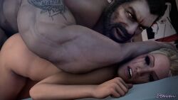 1boy cassie_cage dominic_santiago female forced gears_of_war interracial light-skinned_female light_skin male male/female male_dominating_female mortal_kombat mortal_kombat_x otacon212 rape rough_anal rough_sex spiced submissive_female