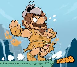 balls beard body_hair caveman facial_hair male male_only mario mario_(series) moustache naughtybassard nintendo penis solo solo_male super_mario_odyssey toony torquewintress