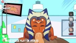 1boy 1girls ahsoka_tano alien alien_girl alien_humanoid animated anime_style audible_creampie big_breasts big_butt big_penis blowjob blowjob_face blowjob_only blue_hair blush blush_lines bra cartoony cel_shading creampied cum cum_in_mouth cum_inside cum_on_face deep_blowjob deep_penetration deep_throat deepthroat deepthroat_no_hands dotartnsfw female gag gagging gagging_noise gagging_on_penis gem grey_body hole_house inflation male medium_breasts moan moaning moaning_in_pleasure moans mouth mouth_full_of_cock mouth_full_of_cum mouth_gag mouth_shot mp4 naked nipples nude open_mouth orange_body shaded small_breasts so_much_cum sound sound_effect sound_effects star_wars tagme tank_top thick thick_thighs throat_fuck throbbing throbbing_penis vein veiny_penis video video-body video_bra video_top videos western_art western_cartoon