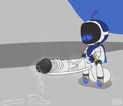 astro_(astro_bot) astro_bot_(series) balls big_balls big_penis bodily_fluids genital_fluids genitals hi_res huge_cock humanoid humanoid_genitalia humanoid_penis hyper hyper_genitalia hyper_penis machine male penis precum r0b0t robot robot_humanoid solo sweat