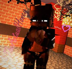 3d ass big_ass big_breasts big_butt body brown cally3d cryptiacurves curvy fazclaire's_nightclub female female_only five_nights_at_freddy's fnaf freddy_(fnaf) fredina's_nightclub fredina_(cally3d) frenni_(cryptia) frenni_fazclaire fur hair mine-imator minecraft scottgames solo theactualhoney