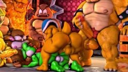 3d anal animated anthro anus army_hammer_bro balls boom_boom_(mario) bowser chain_chomp chubby chubby_male cum cum_in_ass cum_in_mouth cum_inside domination gangbang gay gold_chain_chomp goomba hammer_bros. indoors kamek koopa koopa_troopa longer_than_30_seconds male male_nipples male_only mario_(series) masturbation mating_press monty_mole moonwulf mp4 music nintendo oral orgy original_character penis protagonistsub_antagonistdom sledge_bro sound sound_effects source_filmmaker super_mario_bros. tagme testicles thick_ass thick_thighs video yoshi