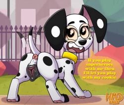 101_dalmatian_street 101_dalmatians canine canine_genitalia canine_pussy disney female feral hmdkoba paprika_(101_dalmatians) paprika_(psy101)