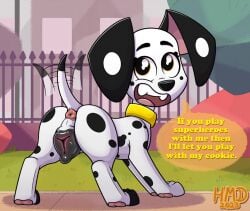 101_dalmatian_street 101_dalmatians canine canine_genitalia canine_pussy disney female feral hmdkoba paprika_(101_dalmatians) paprika_(psy101)