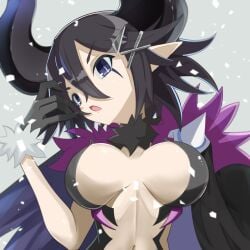 asagi_asagiri breasts demon_girl demon_horns disgaea disgaea_rpg large_breasts nippon_ichi_software octpus_tako overlord_asagi skimpy_clothes