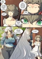 aquamarine_(kinkymation) comic emerald_(kinkymation) female kinkymation original original_character tagme