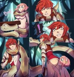 1animal 2girls anilingus anilingus_from_female brown_eyes clothed clothed_female clothed_female_nude_female coiling female_rimming_female femsub fire_emblem fire_emblem_fates hinoka_(fire_emblem) hypnosis incest kaa keendeemiyavi_(artist) mind_control multiple_girls nude nude_female pink_hair red_hair resisting sakura_(fire_emblem) snake the_jungle_book