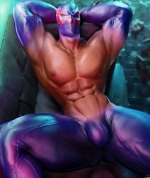 1boy abs bulge flaccid kodogasai male male_only marvel miguel_o'hara muscles solo spider-man spider-man:_across_the_spider-verse spider-man_(series) spider-man_2099 suit tight_clothes