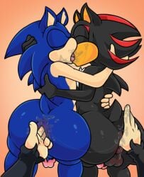 fingering kissing scourge_the_hedgehog shadow_the_hedgehog sonic_(series) sonic_the_hedgehog sonic_the_hedgehog_(archie) sonic_the_hedgehog_(comics) tagme tinydevilhorns yaoi