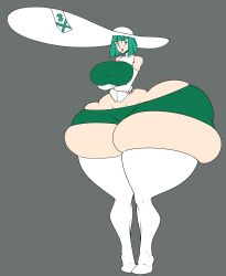 1girls ass_bigger_than_body ass_bigger_than_breasts ass_bigger_than_head ass_bigger_than_torso big_breasts big_hat bolette_(cross-crescent) breasts_bigger_than_torso bursting_butt enormous_ass huge_breasts huge_hat hyper hyper_ass hyper_thighs long_legs massive_ass rust_and_bolts solo_female tagme thick_thighs
