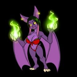 ai_generated anthro bat batsloth big_breasts chiropteran lord_sarloc mammal oc purple_fur rule_63 sarlette sarloc sloth