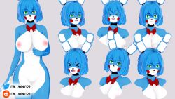 1girls bonnie_(fnaf) character_sheet five_nights_at_freddy's five_nights_at_freddy's_2 huge_boobs nude rabbit_ears rabbit_humanoid solo_focus the_mentos