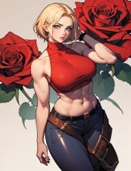 ai_generated blue_mary king_of_fighters tagme