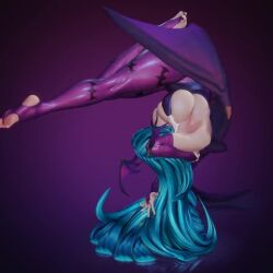 1girls 3d 3d_(artwork) animated armpits backboob big_ass big_breasts clothing darkstalkers demon_girl female female_focus green_hair huge_breasts large_breasts monster_girl morrigan_aensland pearforceone short_playtime succubus tagme thick_thighs turntable_(animation) video