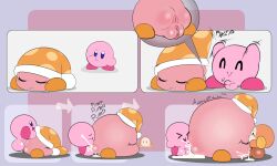 1girls 2023 2boys absurd_res ambiguous_penetration ass balls comic cum cum_inside cumflation dizzytizzy female huge_balls huge_cock hyper_cum hyper_cumflation hyper_inflation inflation kirby kirby_(series) nintendo noddy_(kirby) oral penetration penis pink_body plump plump_labia pussy sex sleep_molestation sleep_sex sleeping spitroast waddle_dee waddling_head