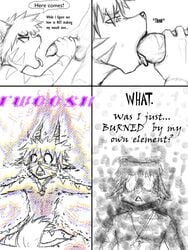 anthro balls buwaro_elexion comic demon fellatio female fur furry horns interspecies jakkai male mysterious_messiah nude open_mouth oral oral_sex pendant penis rhea_snaketail sex slightly_damned straight stripes tongue uncut webcomic