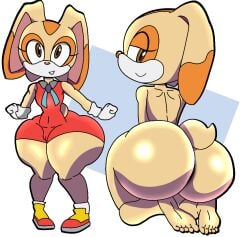 ass big_ass cream_the_rabbit cub curvy flat_chest furu_flami huge_ass humanoid no_humans non-human non-human_only nude pussy rabbit shortstack solo sonic_(series) sonic_the_hedgehog_(series) thick_thighs young