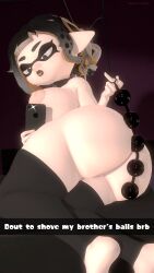 ..l., 1girls 3d anal_beads ass big_ass big_breasts black_lipstick breasts celeste_(leviantan581re) clothing female female_only goth huge_ass inkling inkling_girl leviantan581re middle_finger oc original_character pale-skinned_female pale_skin phone selfie sfm source_filmmaker splatoon thick_thighs thighhighs thighs tongue tongue_out