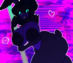 1girls animated anthro ass big_ass big_breasts bonfie bonnie_(cally3d) bonnie_(fnaf) breasts bubble_butt bunny elyta_(nighttrap) enormous_breasts fat_ass female female_only five_nights_at_freddy's fredina's_nightclub gigantic_breasts heart huge_ass huge_breasts looking_at_viewer naked naked_female no_sound oc on_pole original_character short_playtime skull smiling_at_viewer stormkinght strip_dance stripping tagme thick_hips twerking video voluptuous voluptuous_female wide_hips