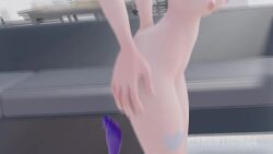 3d anal animated blender blender_(software) clothing cum cum_drip cum_in_ass cum_in_pussy cum_inside dildo dildo_in_ass dildo_in_pussy dildo_insertion dildo_penetration dildo_riding dildo_sitting female franticm84 inkling longer_than_30_seconds marie_(splatoon) marie_(wo262) masturbating masturbation mp4 nintendo pale_skin pussy self_upload sex_toy sound splatoon sportswear spy tagme vaginal video voyeur wristwear